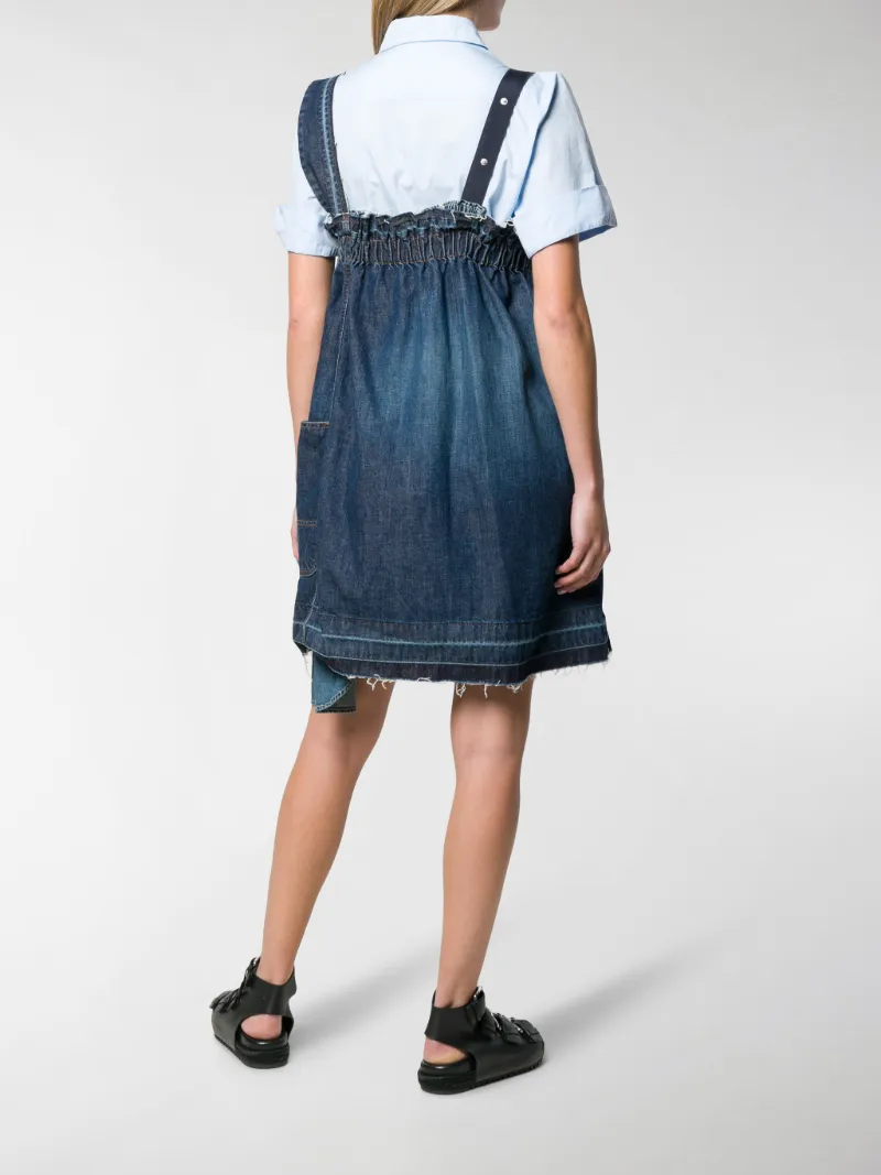 sacai denim dress