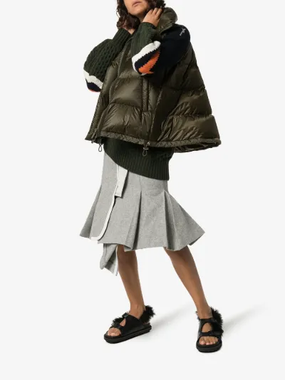 sacai puffer jacket