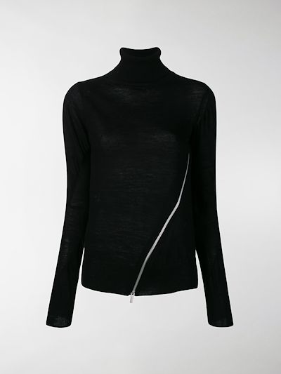 Zip front turtleneck Clearance