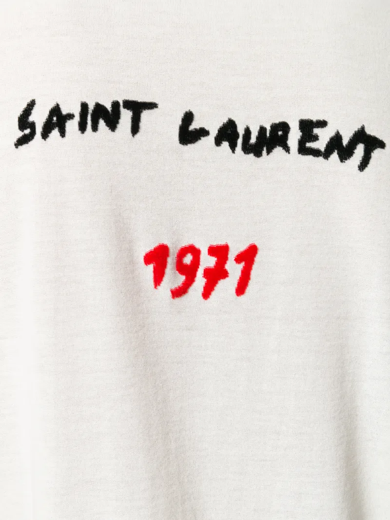 saint laurent t shirt 1971