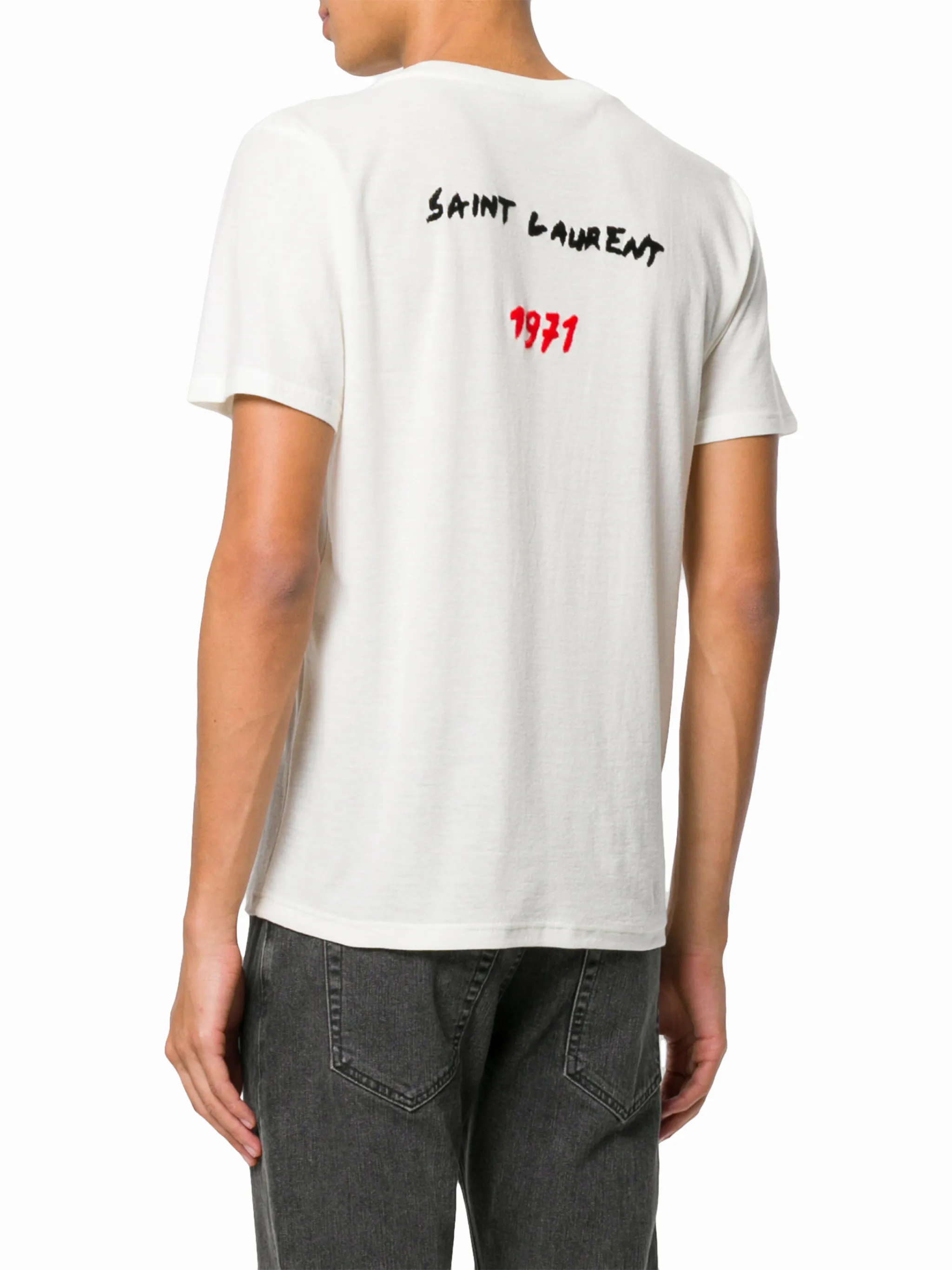 Saint Laurent 1971 logo T shirt Eraldo HR