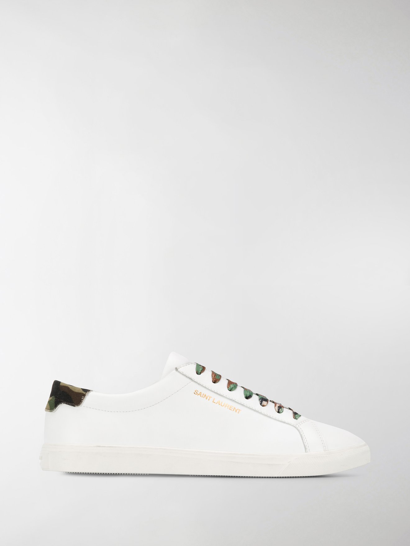 Saint Laurent Andy low-top sneakers white | MODES