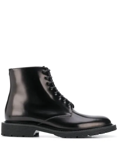 saint laurent army boot