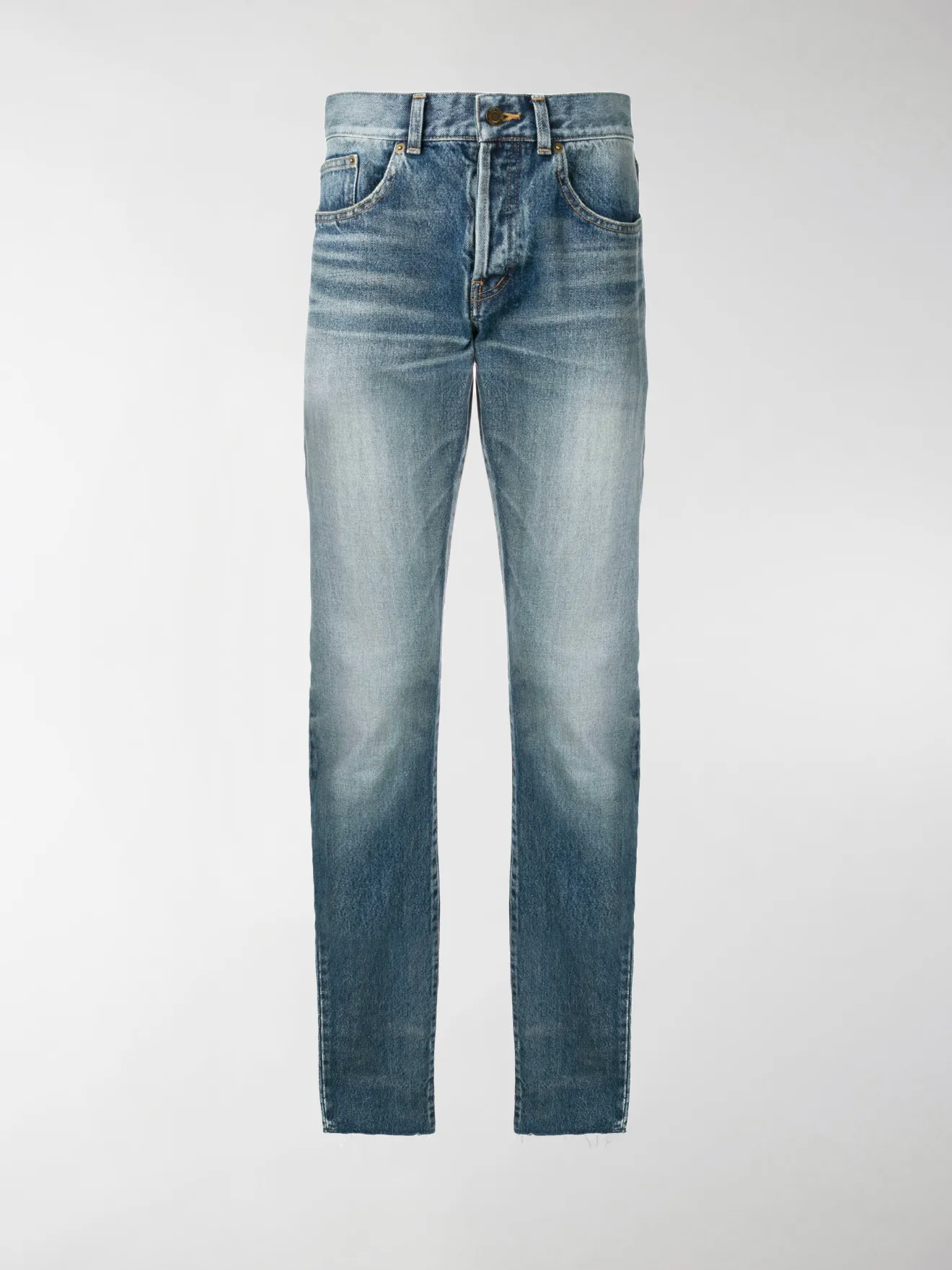 saint laurent bandana jeans