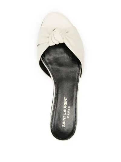 saint laurent bianca flat sandals