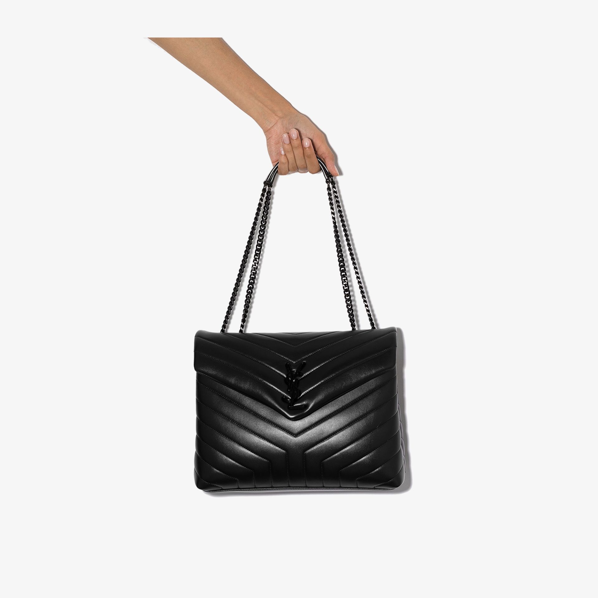 saint laurent black shoulder bag