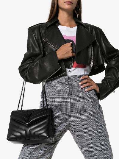 loulou small quilted leather shoulder bag