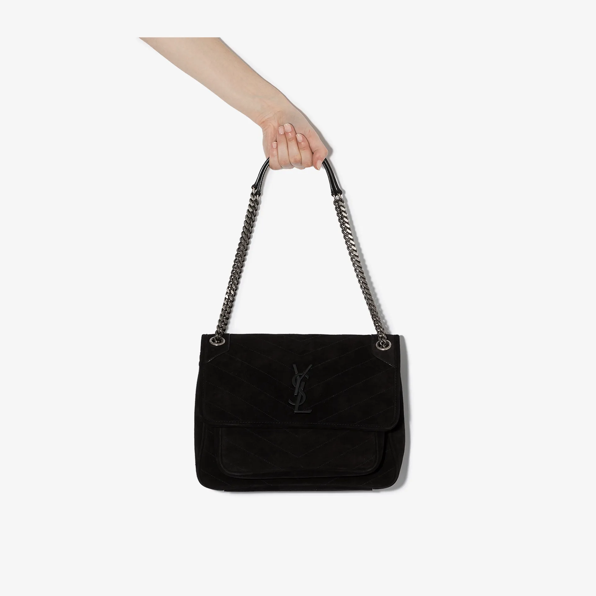 suede shoulder bag