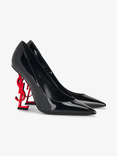 opyum patent leather pumps