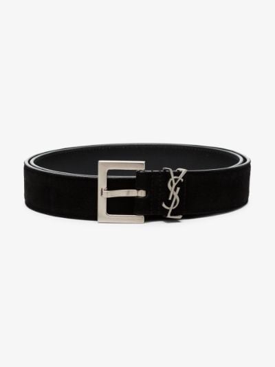 ysl logo belt