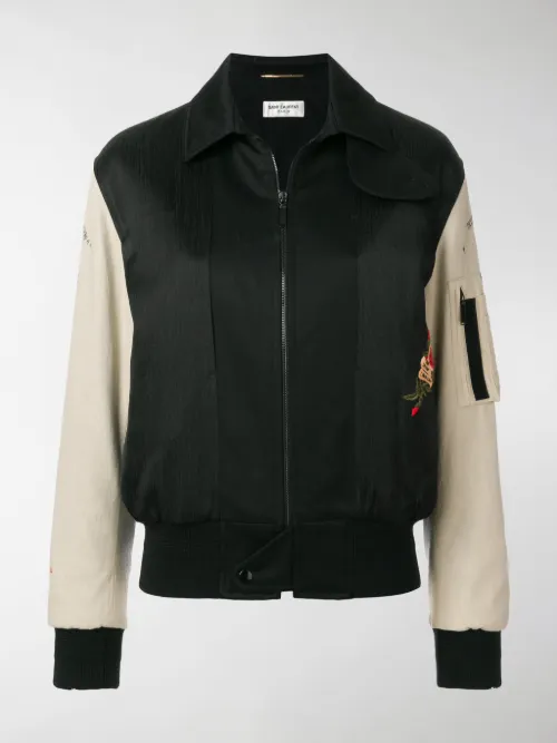 Saint Laurent - Bomber ricamato