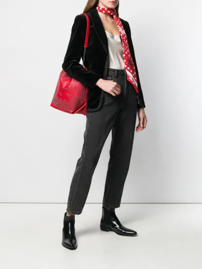 Borsa a secchiello Teddy con decorazione | Saint Laurent | Eraldo.com