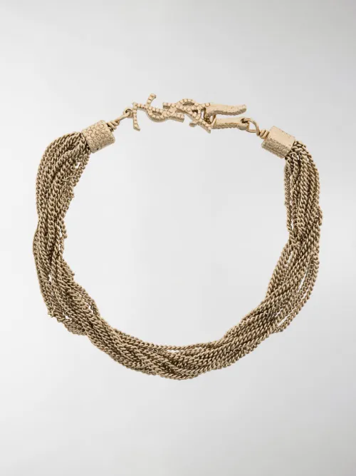 Saint Laurent - Bracciale con logo
