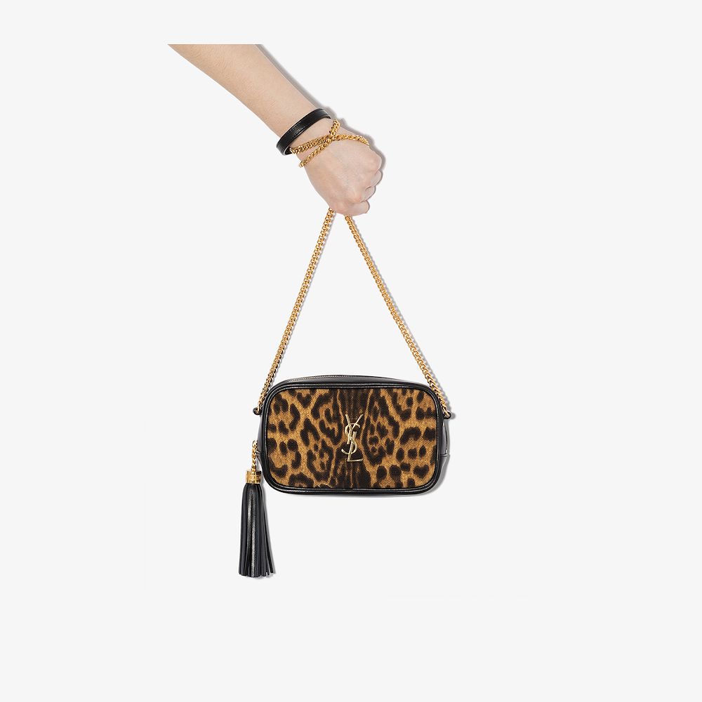 leopard print mini bag