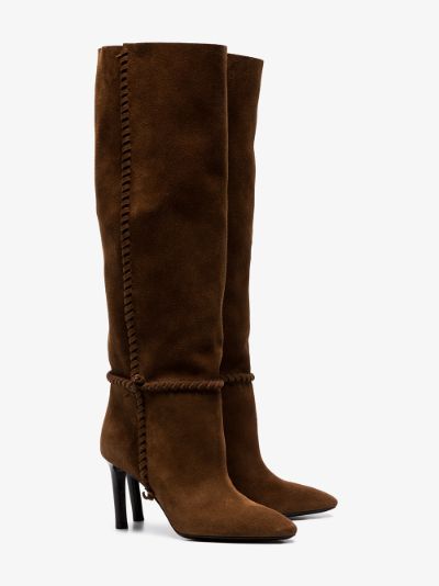 saint laurent slouchy boots