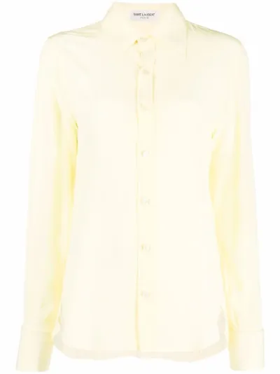 saint laurent button up