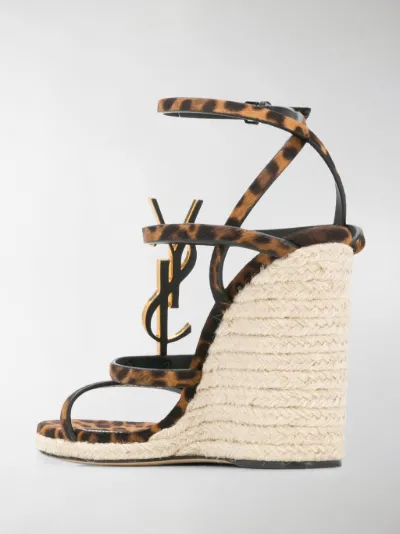 cassandra ysl wedge sandal