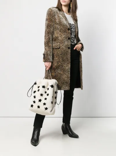 Chesterfield leopard-print coat | Saint Laurent | Eraldo.com