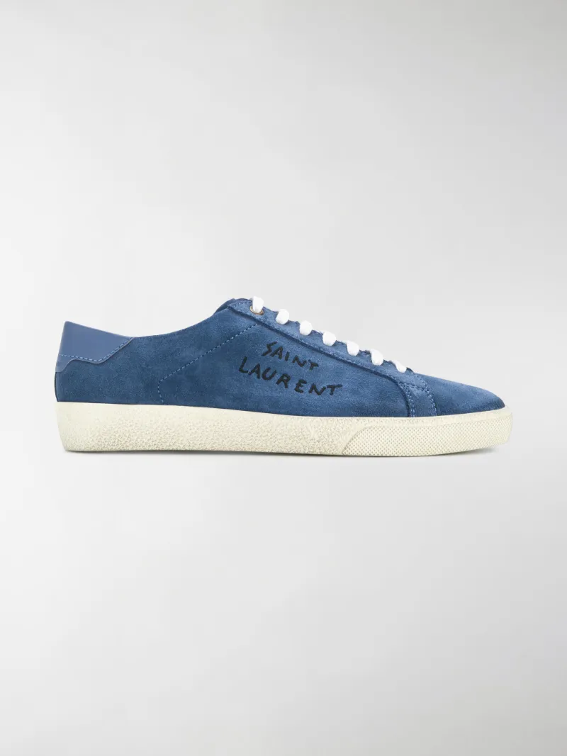 saint laurent sneakers blue