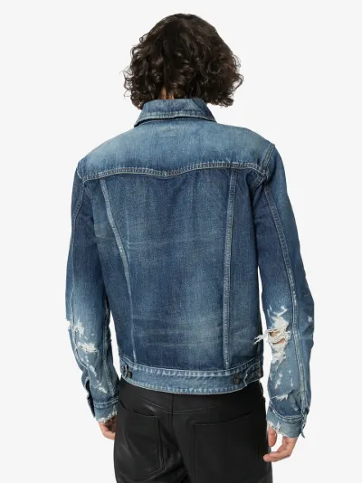 blue saint denim jacket