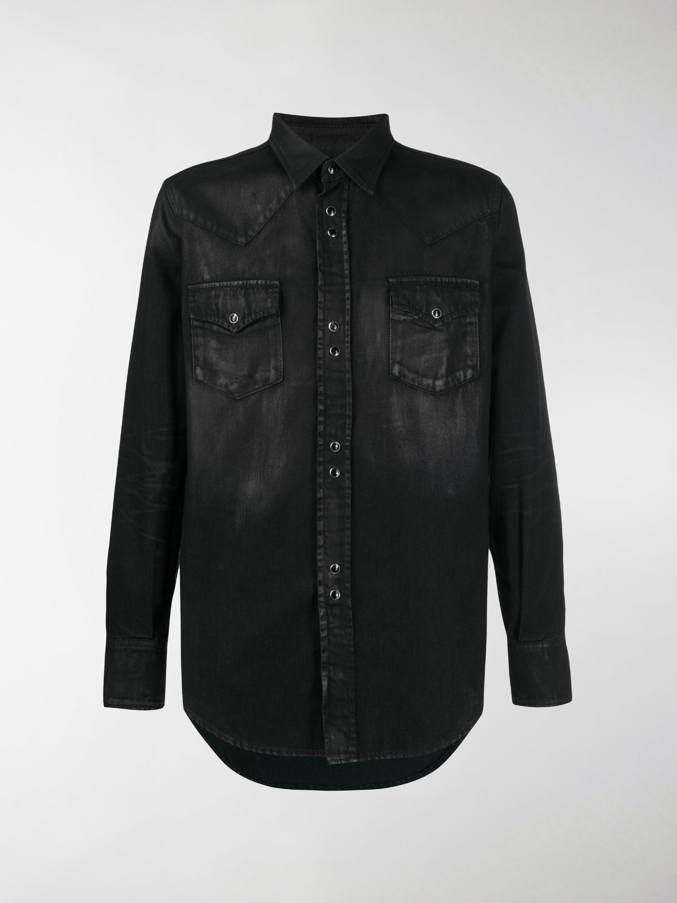 saint laurent western shirt