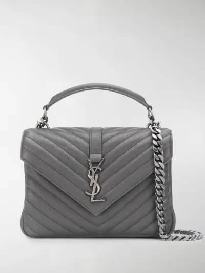 saint laurent tote grey