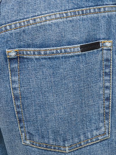 saint laurent cropped jeans