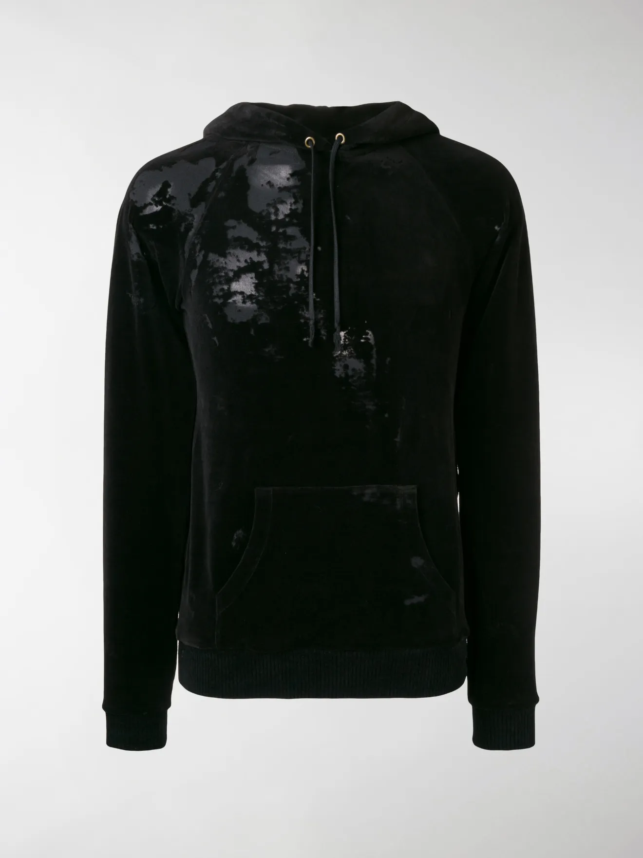 black velvet hoodie