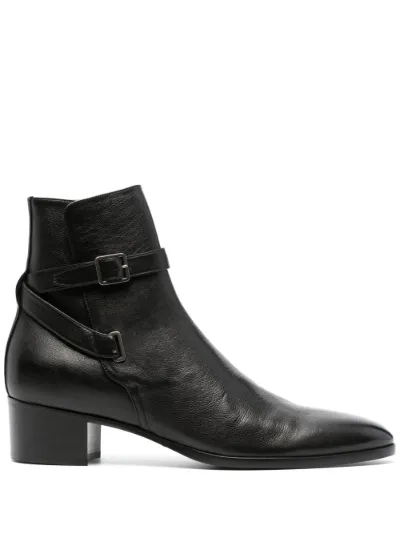 Saint Laurent Dorian Jodhpur 45mm leather boots Eraldo DE