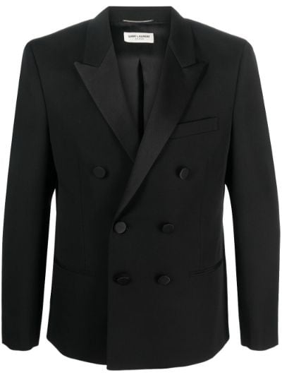 ERALDO single-breasted wool blazer - Black