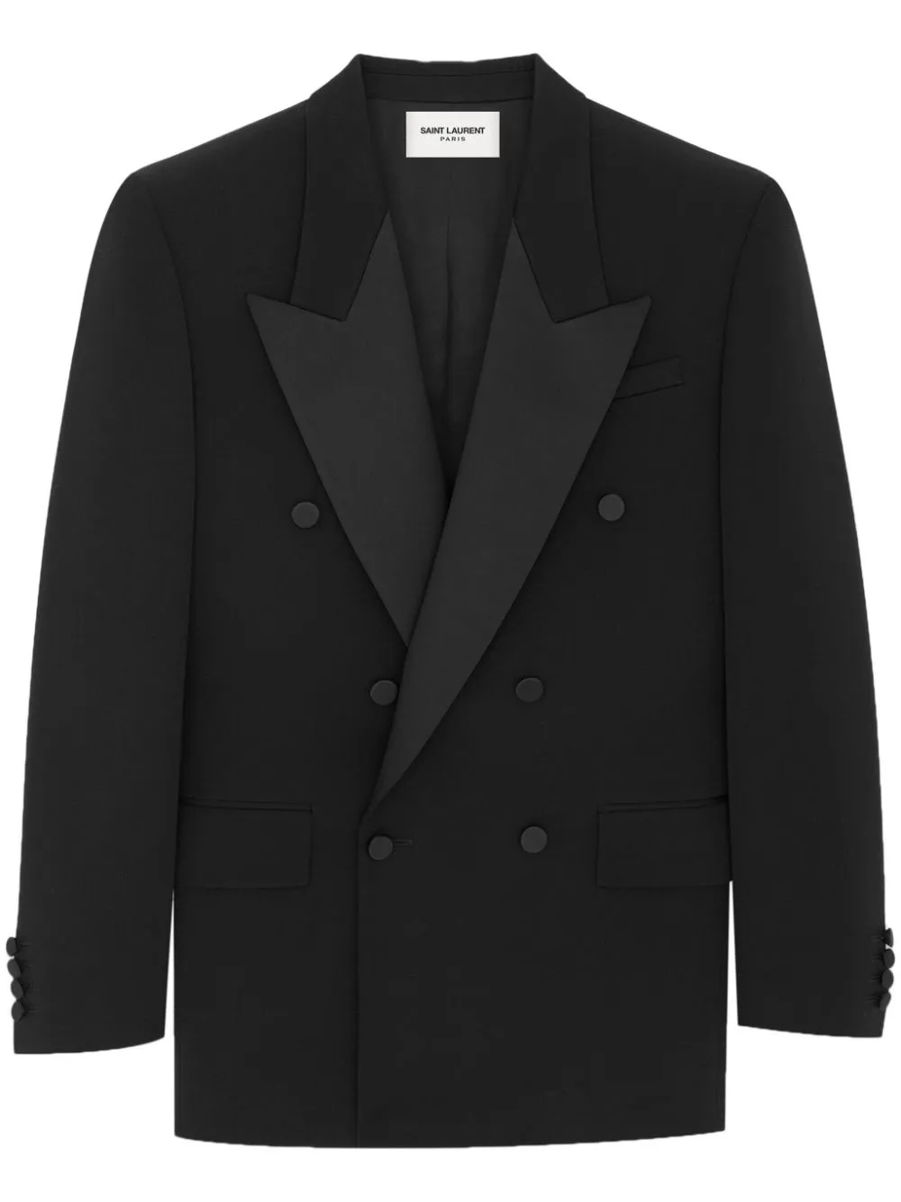 Saint laurent outlet wool jacket