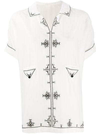 saint laurent white shirt