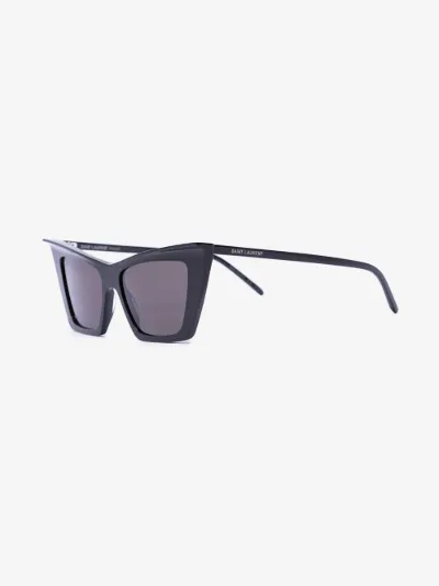 sharp cat eye sunglasses