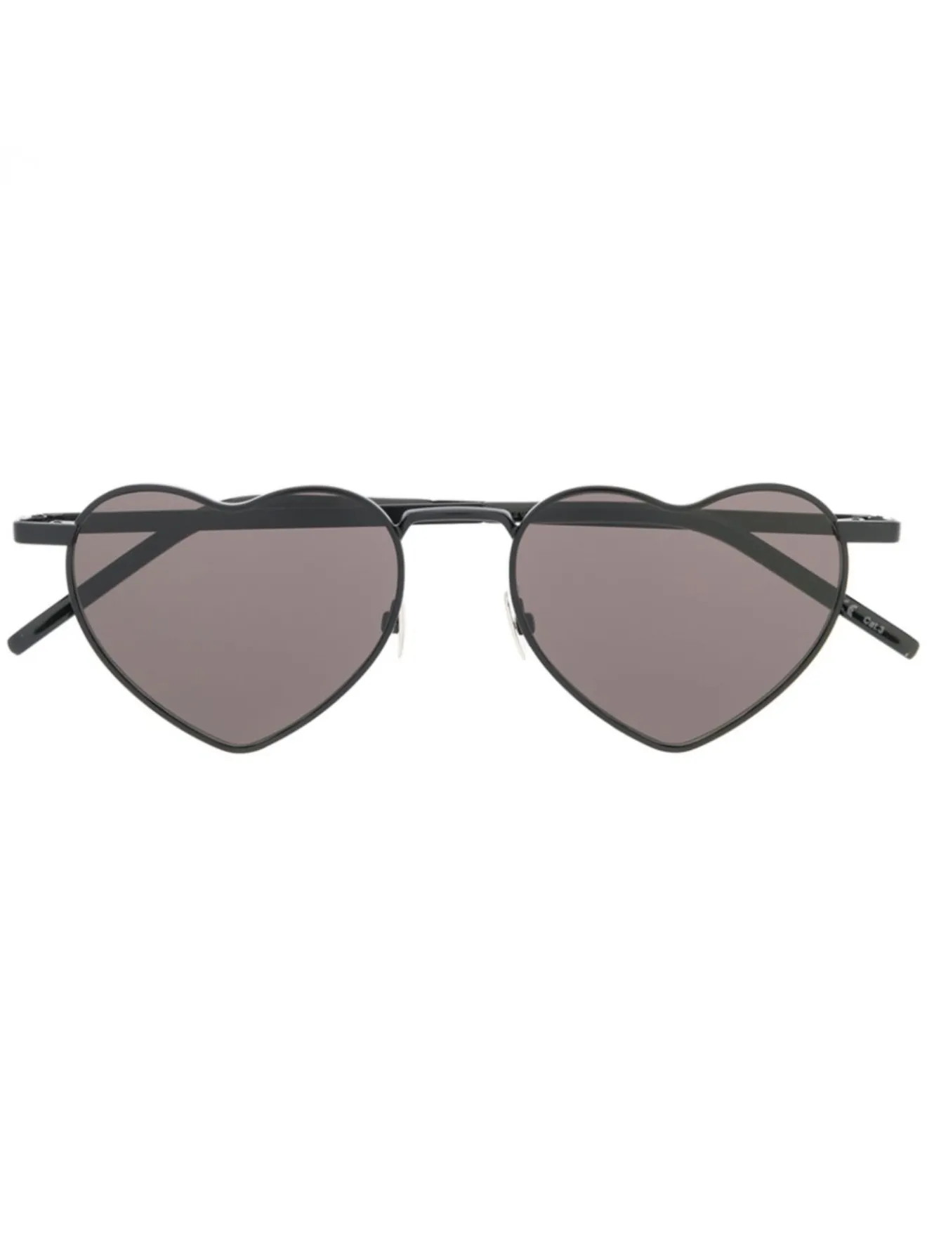 Saint Laurent Eyewear Occhiali da sole a cuore nero | MODES