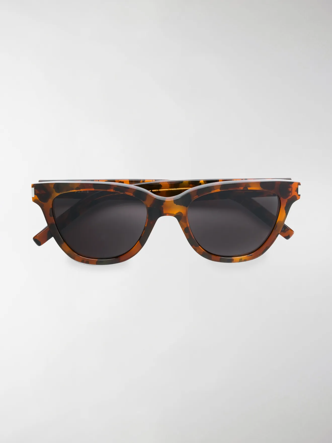Saint Laurent Eyewear Occhiali da sole leopardati marrone | MODES