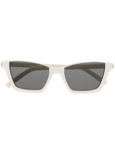 ysl sunglasses white