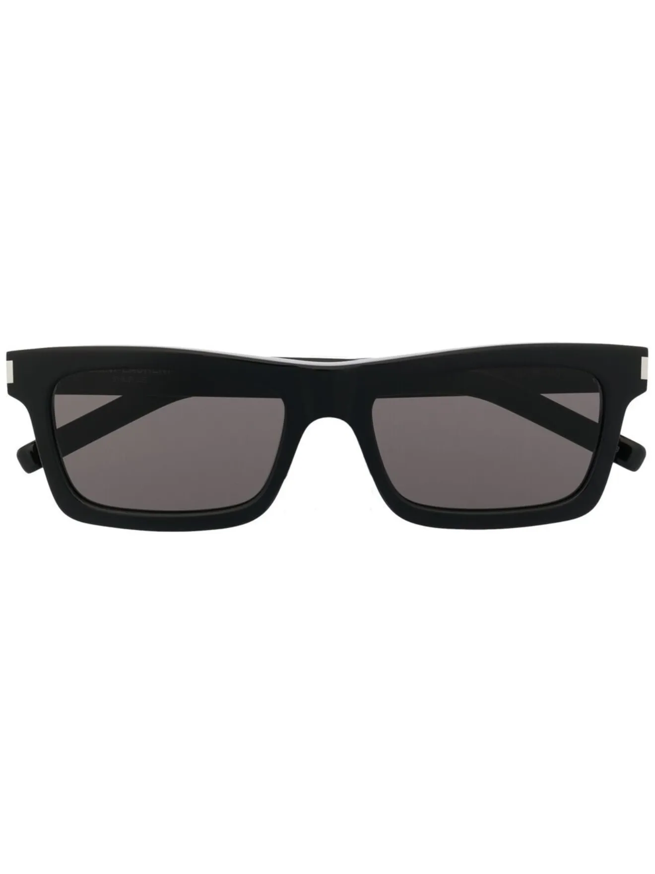 square frame black sunglasses