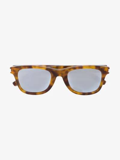 tortoiseshell square sunglasses