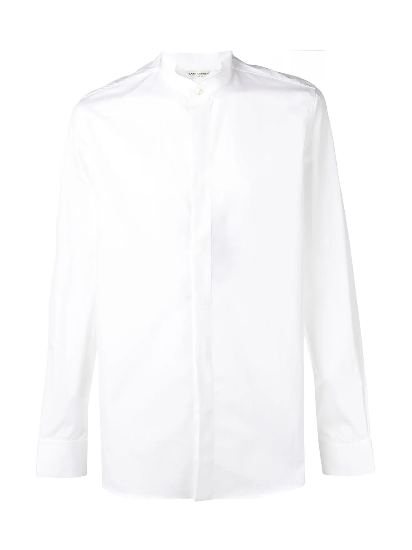white saint laurent shirt