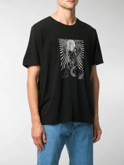 saint laurent graphic shirt