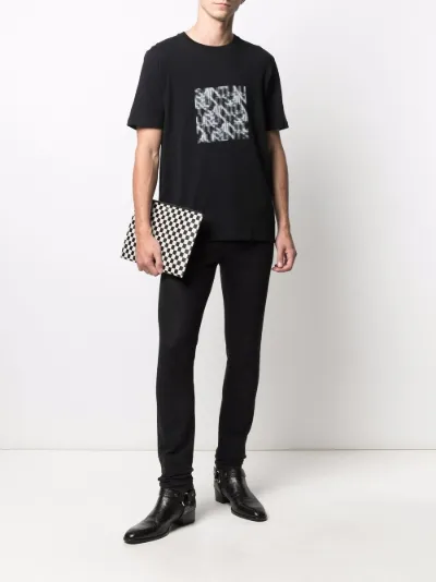 saint laurent graphic tee