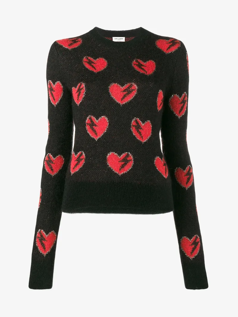 heart sweater