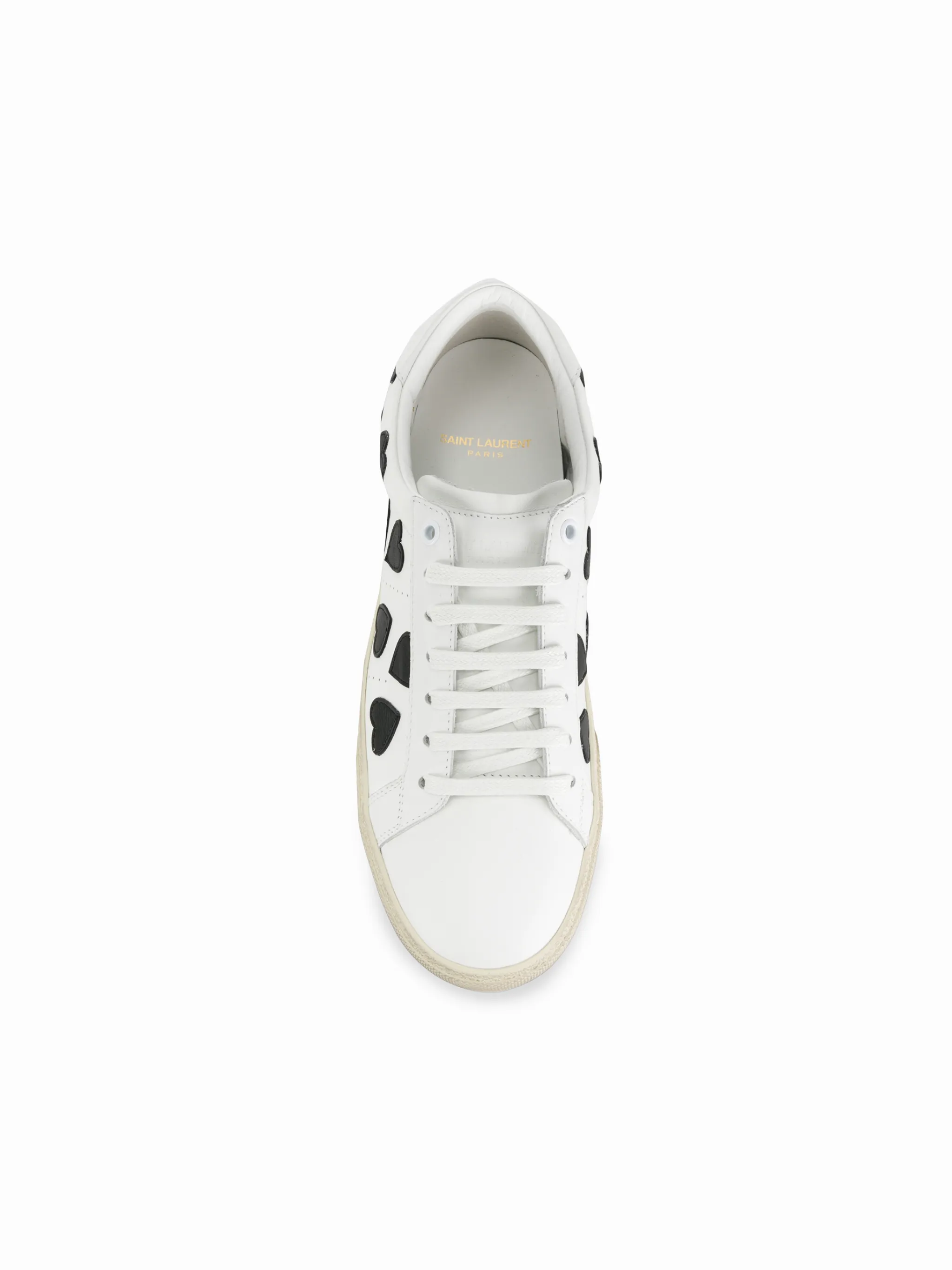 Saint Laurent heart printed sneakers Eraldo HR