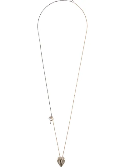 ysl shell necklace
