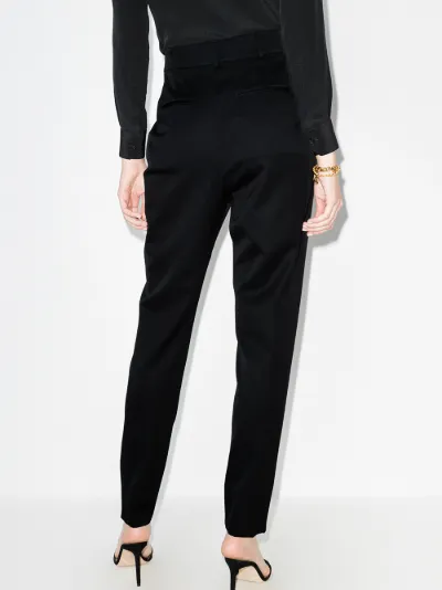 wool cigarette trousers