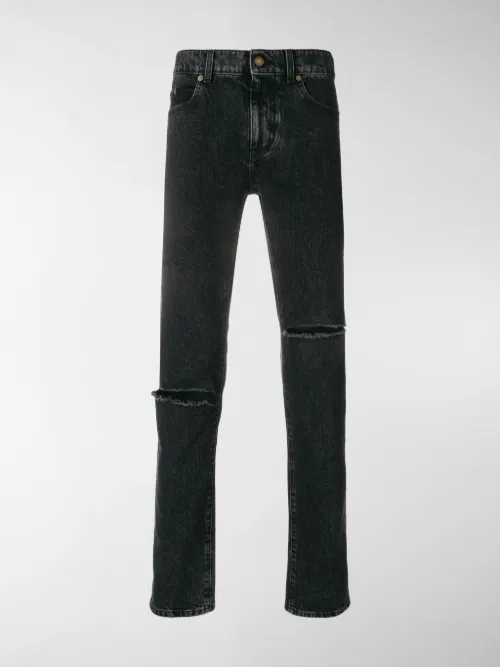 Saint Laurent - Jeans con strappi