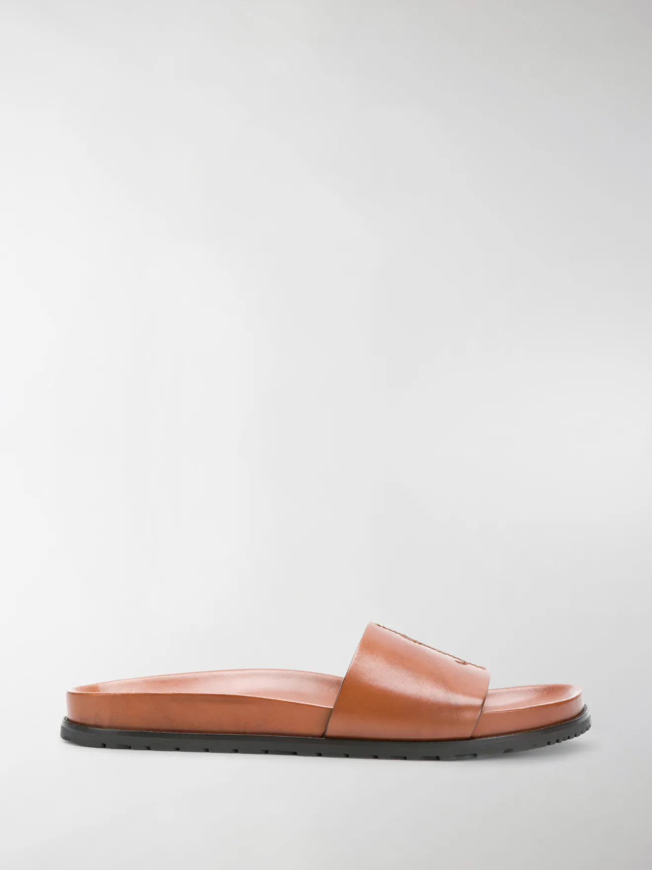 saint laurent jimmy leather slides