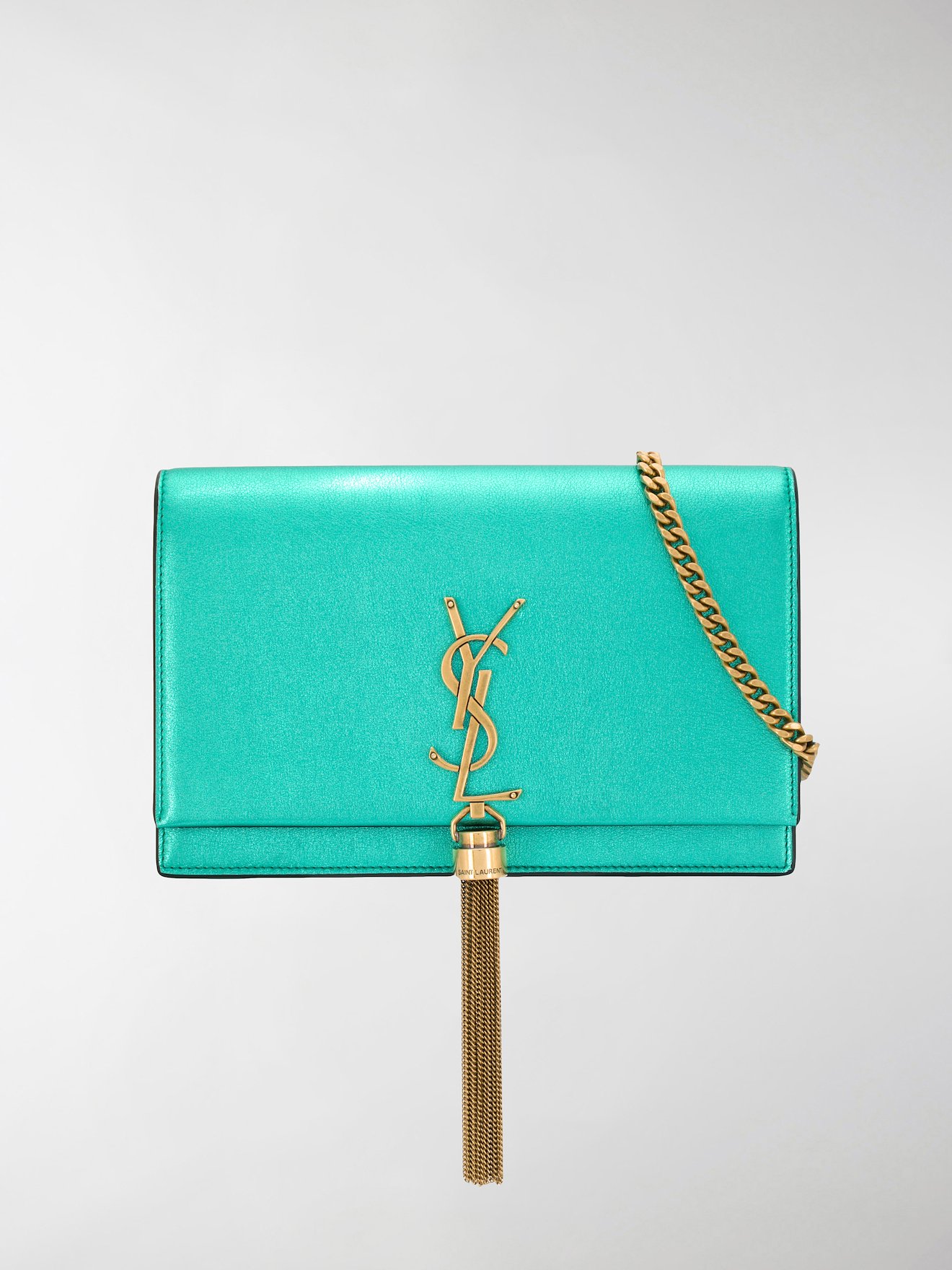 ysl kate tassel chain wallet