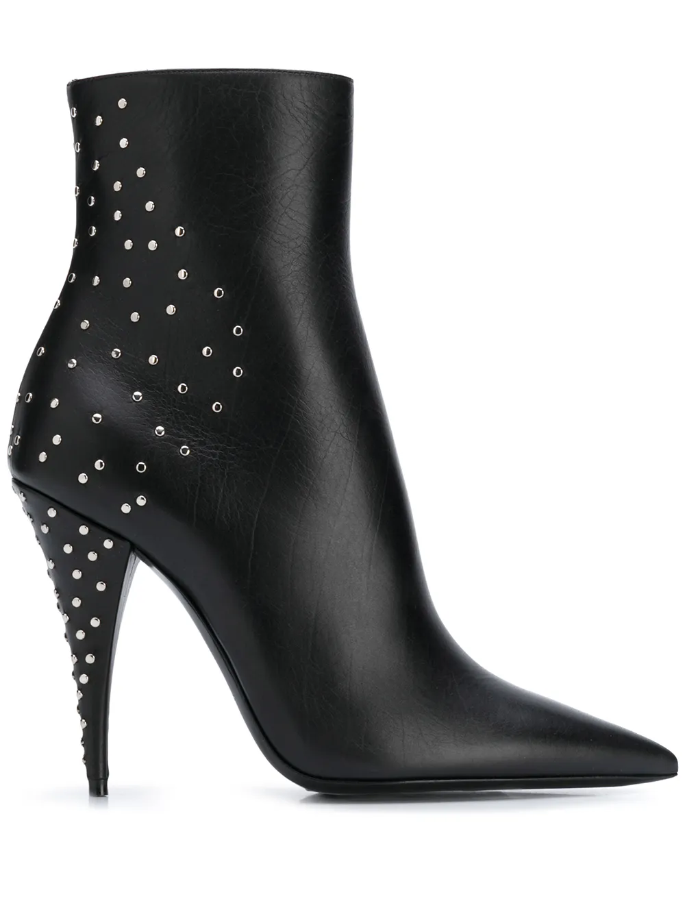 saint laurent studded boots