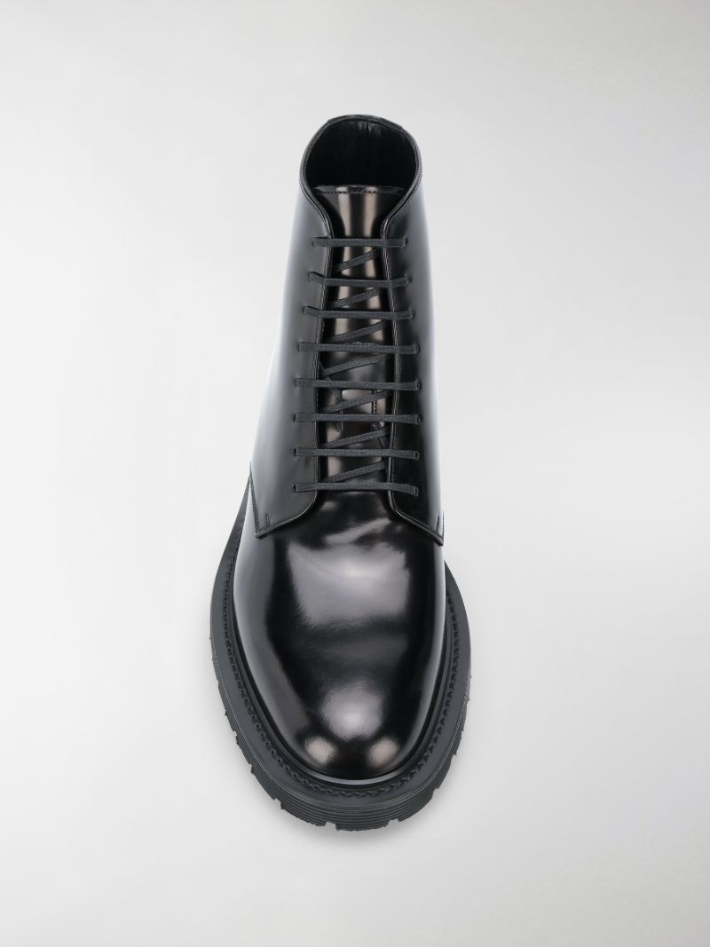 polished boots